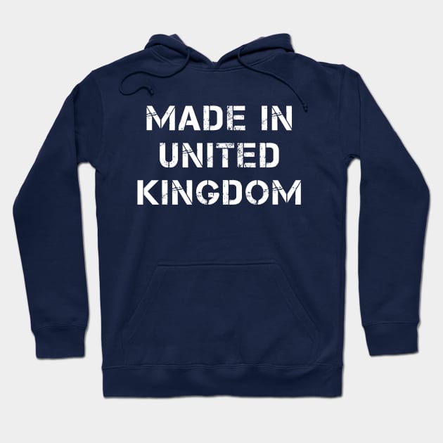 Born in United Kingdom Hoodie by PallKris